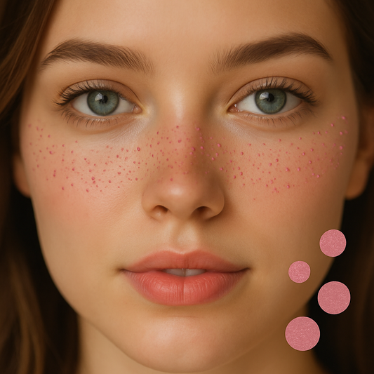 Parche estrellas rosas