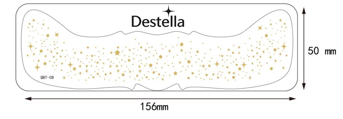 Parche de estrellas doradas